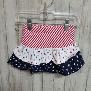💝 Kids Starry Skort with Stripes